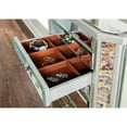 thumbnail image 3 of Linon Mason Jewelry Armoire with Mirror, Silver, 3 of 15