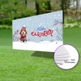 thumbnail image 3 of Hello Winter Beagle Smiling in Red Scarf Hat Welcome Christmas Yard Sign Beagles Dog Lover Gifts Idea Outdoor Home Lawn Garden Porch Decor - 00017, 3 of 5
