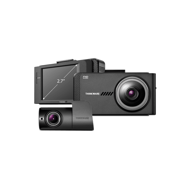 THINKWARE X700 Dual Dash Cam Front and Rear Camera for Cars, 1080P FHD, Dashboard Camera Recorder with G-Sensor, Car Camera W/Sony Sensor, GPS, Night Vision, 16GB, Optional Parking Mode