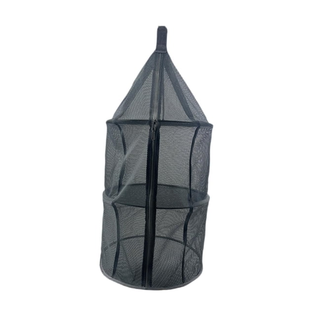 Red de secado colgante plegable para el hogar, rejillas de secado de pescado, transpirables, resistentes, ahorradoras de espacio, versátiles para frut C