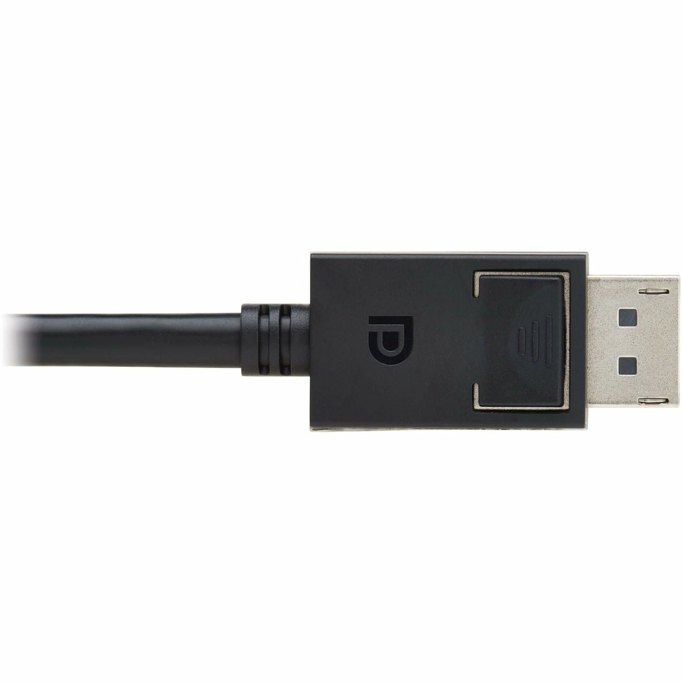 Tripp Lite 3ft DisplayPort 2.1 Cable with Latching Connectors P5800038K62