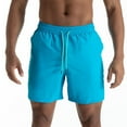 thumbnail image 2 of Mlzmgr Shorts Men Slim Fitted 7 Inch Inseam Spandex Drawstring Shorts Elastic Waisted Ahtletic Casual Shorts with Pockets, 2 of 6