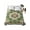 Green, variant on Vintage Ethnic Flat Sheet Only Twin Size, Soft Breathable Bed Top Sheets for Mattress, Boho Tribes Modern Orange Middle Century Luxury Bedding Flat Sheets for Home Hotel Bedroom Bed Protection