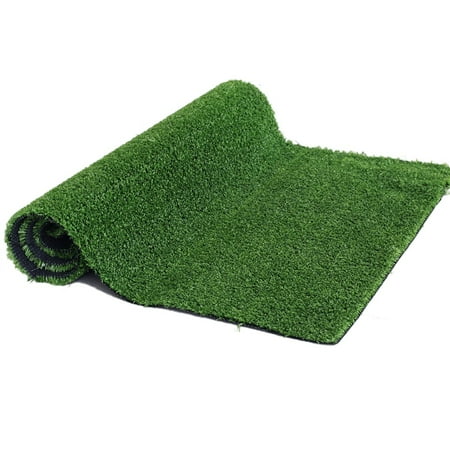 Goasis Lawn Artificial Grass Rug  11x60 FT (660 Square FT) Synthetic Artificial Grass Turf  Indoor Outdoor Garden Balcony Lawn Landscape Faux Grass Rug with Drainage Holes
