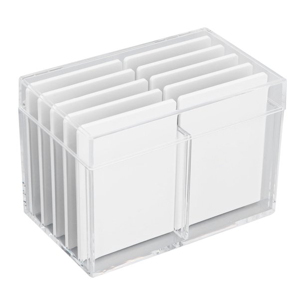 Saluaqui Organizador de Almacenamiento de extensiones de Pestañas Acrílicas, Caja de Almacenamiento de Pestañas Acrílicas de 10 Capas Con Herramient de injerto de extensión