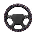 thumbnail image 3 of Disketp Mushroom Doodle Elastic Microfiber Steering Wheel Cover for Truck,SUV,Cars,Universal 15 inch,Anti-Slip, 3 of 8
