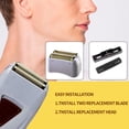 thumbnail image 3 of Lámina de repuesto Foil Shaver para afeitadoras Andis TS1 y TS2, 3 of 5