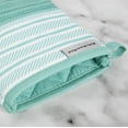 thumbnail image 4 of KitchenAid Albany Oven Mitt 2-Pack Set, Aqua Sky, 7"x13", 4 of 5