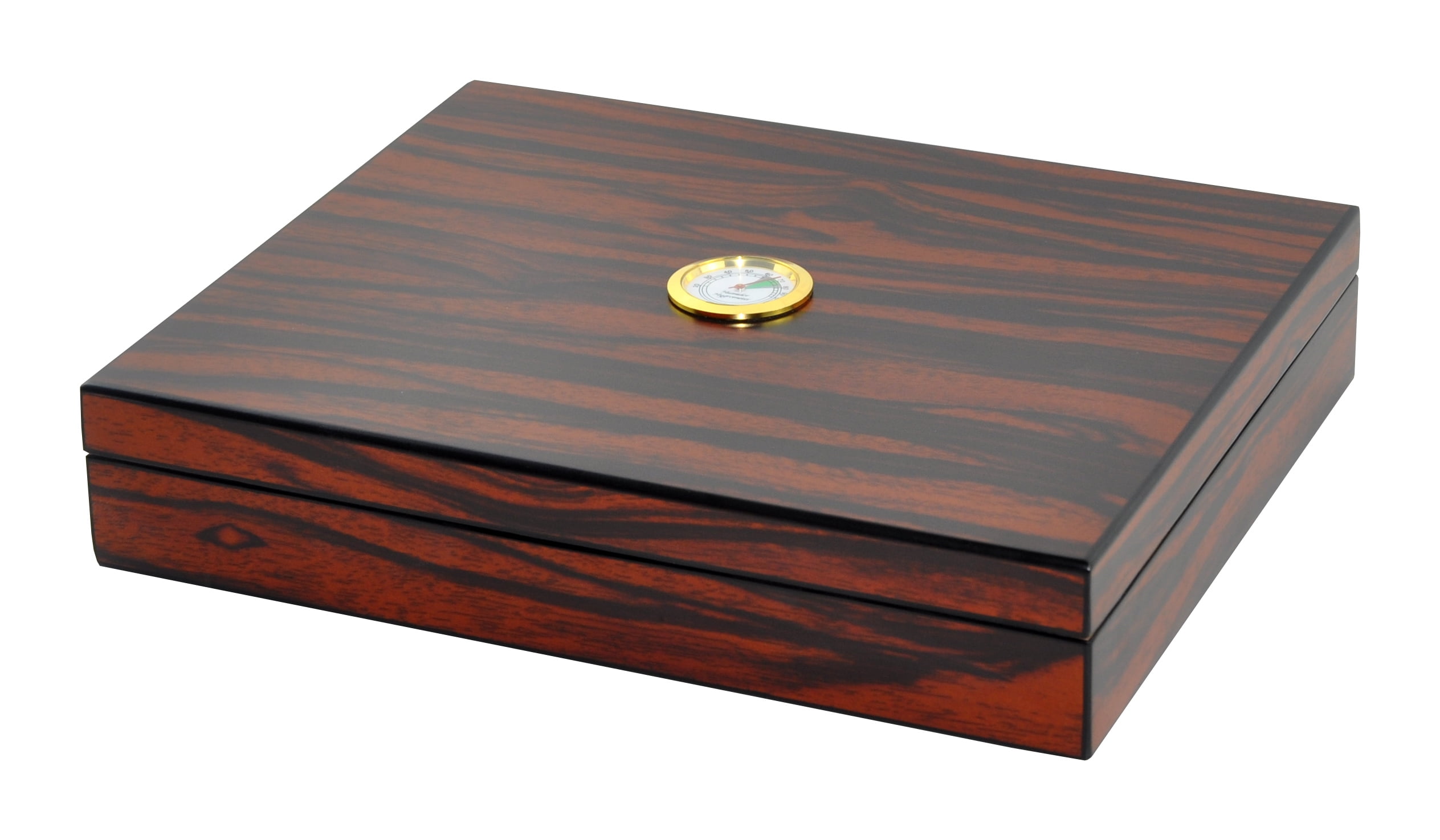DUCIHBA Portable Humidor Case Holds 20 Cigars, Spanish Cedar Wood