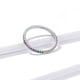 thumbnail image 3 of Anillo Simple Multicolor De Plata 925 Para Mujer, 3 of 5