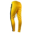 thumbnail image 6 of Rebel Minds Men Stacked Track Pants (Gold Black), 6 of 7