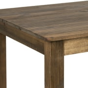 Jessamine 60 x 38 Rectangular Antique Rustic Solid Pine Farm Dining Table
