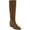 Saddle Tan, variant on Naturalizer Women's Fae Knee High Boot Black Leather Wide Calf 12W