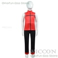 thumbnail image 5 of ALASTOR Cosplay tamaño infantil Hazbbin Anime Cosplay disfraz peluca orejas Hotel accesorios Halloween uniforme hombres mujeres chaqueta traje rojo, 5 of 5