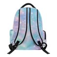thumbnail image 2 of Chririnla Cute Floral Sloth Print Bookbag with Waterproof, Adjustable Shoulder Straps Lightweight 17" Teen Boys Backpack for Back to School Daily Use, 2 of 9