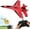 Red, variant on Leutsin Remote Control Airplane - Gravity Glider Foam RC Fighter 360° Remote Control Glider Airplanes with Lights Airplane Model Beginner Hobby RC Plane for Outdoor Ideal Holiday Gifts (Yellow)