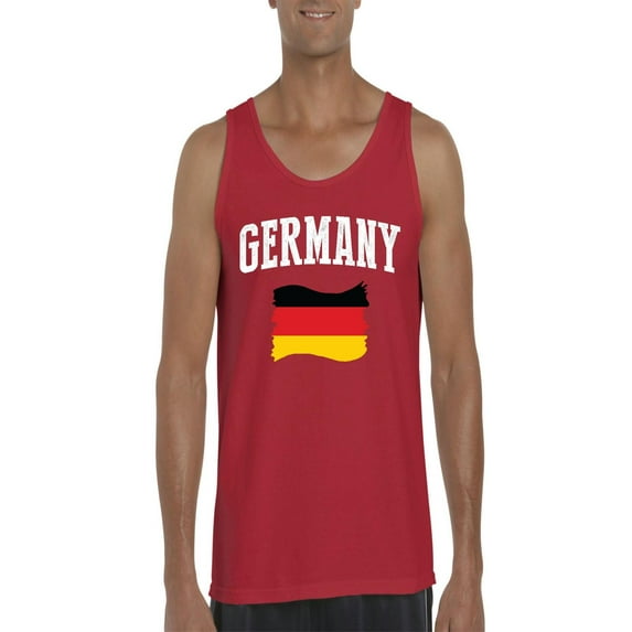Normal is Boring - Men's Tank Top for Men, up to Men Size 3XL - Germany Flag