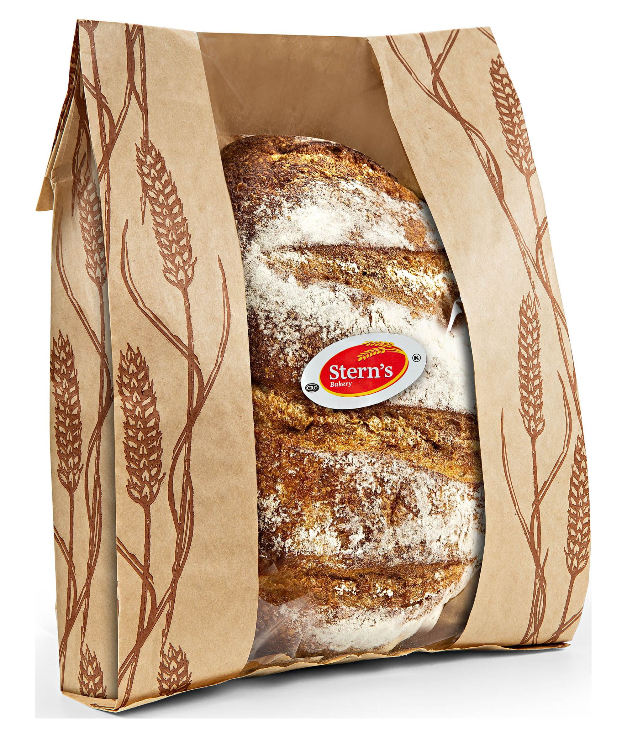 Fresh Sourdough Bread | Kosher | Heavenly Crusty Rind | Great for Holidays, Christmas, Thanksgiving & New Years Parties | Artisanal Sour Dough Rounds | Baked Daily | 19 oz per Loaf-Sterns Bakery