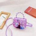 thumbnail image 1 of Bolso de hombro genuino de Disney para niños, bolsa de mano de la serie Frozen Princess, dibujos animados de Anime, bolso de mensajero de PU, monedero, regalos para niños, nuevo, 1 of 4