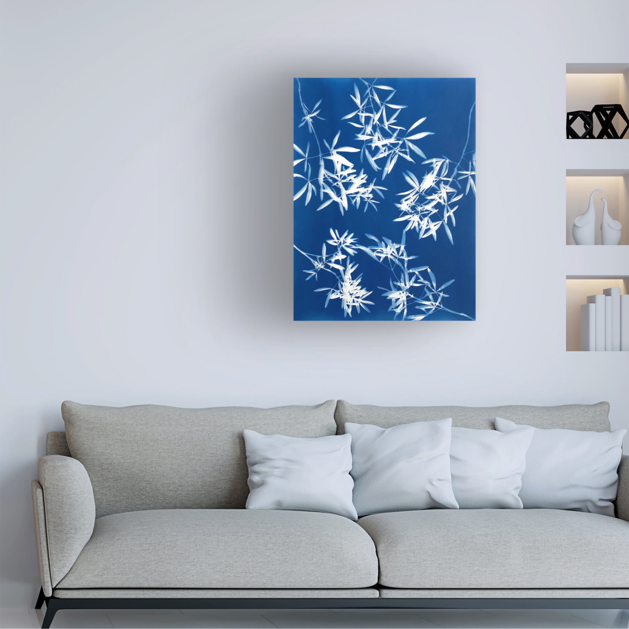 Canvas Wall Art - Christine So 'Light through Leaves 1' Wall Art for Living Room, Bedroom, or Office Décor by Trademark Fine Art - 18 x 24 Inches