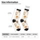 thumbnail image 2 of Fotbe Shiba Head Face Calcetas Largas con Estampado para Hombre y Mujer – Calcetas de Compresión Transpirables y Elásticas, Viajar y Uso Diario Talla 5-11, 2 of 6
