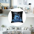 thumbnail image 5 of Ullo0ord 3D Guitar Throw Pillow Covers  Musical Instrument Pillow Cases Rock Roll Music Theme Cushion Cover Music Lover Pillow Covers for Couch Sofa,Set of 2 24x24in, 5 of 7
