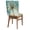 Duck green, variant on Coastal Beach Tree Chair Back Covers, Summer Vintage Tropical Plant Removable Chair Covers for Dining Chairs Set of 6, Washable Chairs Slipcovers Back Seat Protector for Wedding Party 19"x20"