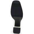 thumbnail image 5 of Botas hasta la rodilla Aizhenzm Gogo de piel blanca para mujer talla 8, 5 of 5