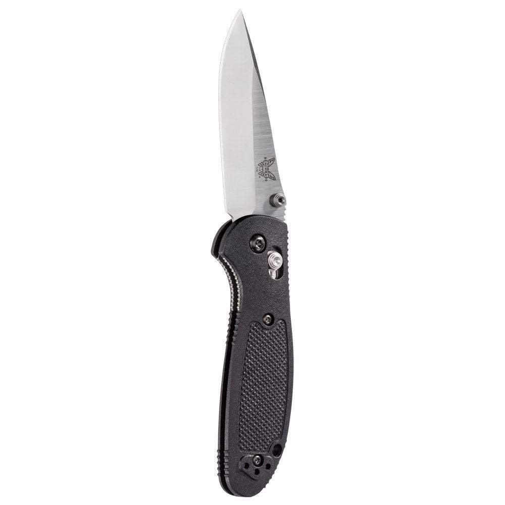 Benchmade Mini Griptilian AXIS Lock Knife Black (2.91" Satin) 556S30V