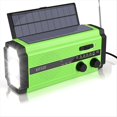 thumbnail image 1 of Radio de Emergencia con Alerta Meteorológica AM/FM/, Cargador Solar con Manivela, Batería Externa para Acampar Al Aire Libre., 1 of 5