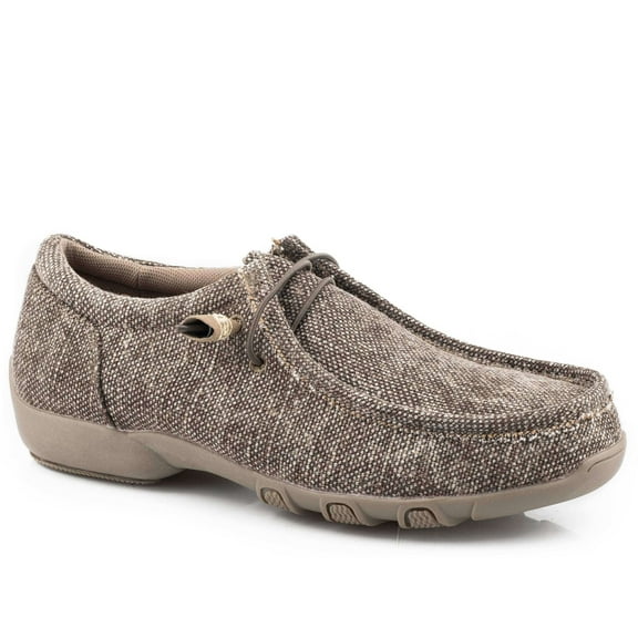 Roper Womens Brown Canvas Fabric