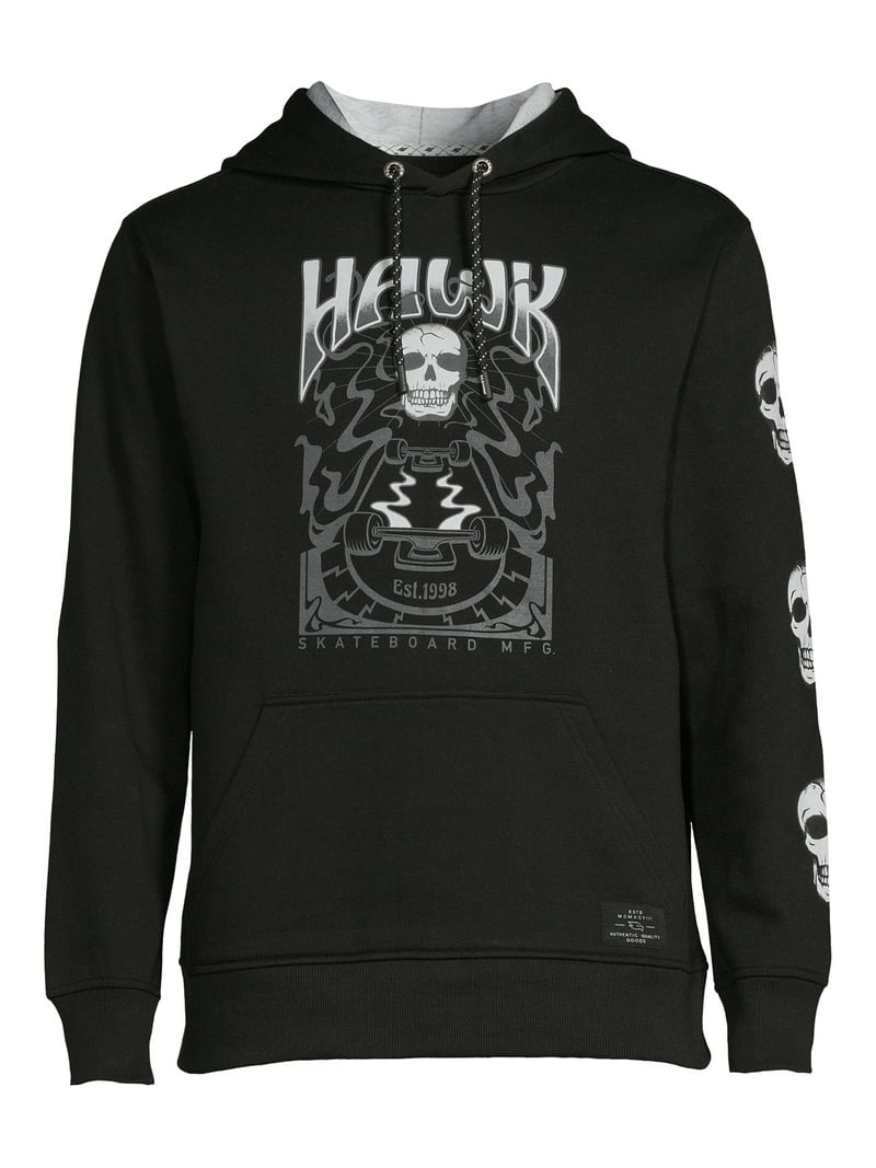 Tony Hawk Men's Skulls Fleece Hoodie Sweatshirt, Sizes S-XL