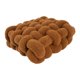 thumbnail image 2 of Cojín para silla, cojín para ventana, cojín creativo versátil, cojín para asiento, respaldo de sofá, almohada de felpa para decoración de restaurante Marron oscuro, 2 of 8
