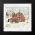 thumbnail image 2 of Jacobs, Cindy 12x12 Black Modern Framed Museum Art Print Titled - Winter Window II, 2 of 5