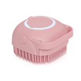 thumbnail image 1 of Soidarity Cepillo de masaje de silicona para mascotas, suave, cómodo, cubo cuadrado, herramienta de baño, cepillo de limpieza, dispensador de champú con Salud Rosado Soidarity CE003049-01, 1 of 1