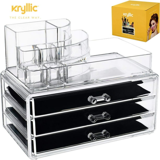 Acrylic OrganizerÂ ,Storage Vanit Organizer Countertop by Kryllic