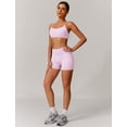 thumbnail image 4 of IDOPIP Womens Seamless Workout Sets Backless Sports Bra Top Scrunch Butt High Waist Gym Shorts 2 Piece Yoga Outfits, 4 of 6
