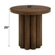 thumbnail image 4 of Mesa redonda Acme Santa MDF chapada en madera marrón, 4 of 4