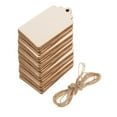 thumbnail image 2 of 150Pcs Wooden Tags with Holes, Unfinished Predrilled Natural Wood Slices for, 2 of 10
