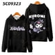 thumbnail image 2 of Sanrio-sudaderas con capucha para mujer, ropa con estampado de Kuromi de dibujos animados, suéteres de manga larga, Tops de moda Y2k, Harajuku, Primavera, 2 of 4