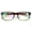 Blue, variant on V.W.E. Rectangular Lightweight Reading Glasses - Anti-Reflective Coating - Spring Hinge Reader AR