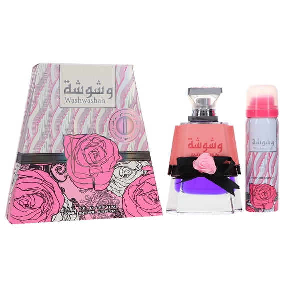 Lattafa Washwashah Eau de Parfum 3.4 oz   Deodorant 1.7 oz