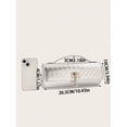 thumbnail image 5 of REMANLAND Women's PVC Tote Clutch Bag, Evening Handbag with Detachable Chain Strap for Wedding Party Prom, 5 of 7