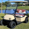 thumbnail image 2 of Binienty Funny Santa Claus Golf Car Seat Cushion Cover Easy Install Christmas Golf Cart Seat Towel Blanket for Bench and Backrest 2 Piece Golfcart Cushion Covers for Most 2 Passenger Club Car, 2 of 8