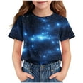 thumbnail image 1 of Jamicy T-Shirts Amusants pour Filles Rentrée des Classes Garçons Filles T-Shirts Graphiques 3d Cool Col Rond T-Shirt Unisexe Manches Courtes Hauts Tees, 1 of 1