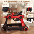 thumbnail image 3 of INFANS 6-in-1 Baby Walker, Converts Push Car to Bouncer, Rocker with Music, Lights, Adjustable Height & Speed, Activity Center, Canopy for 7-18 Months, 3 of 7
