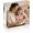 5x5" 1pack, variant on Frame, 4x4 Picture Frame 1 Pack, 20MM Thicker Block, Double Sided Clear Freestanding Photo Frame for Desk or Tabletop Display