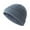 Gray, variant on New Unisex Winter Ribbed Knitted Cuffed Short Melon Cap Solid Skullcap Baggy Retro Ski Fisherman Docker Beanie Hat Slouchy Gift
