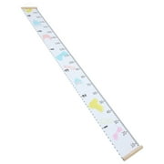 Decor Childrens Room Canvas Growth Ruler Height Detection Hanging Picture Nursery Kids Chart Decorate Wood Cloth Baby