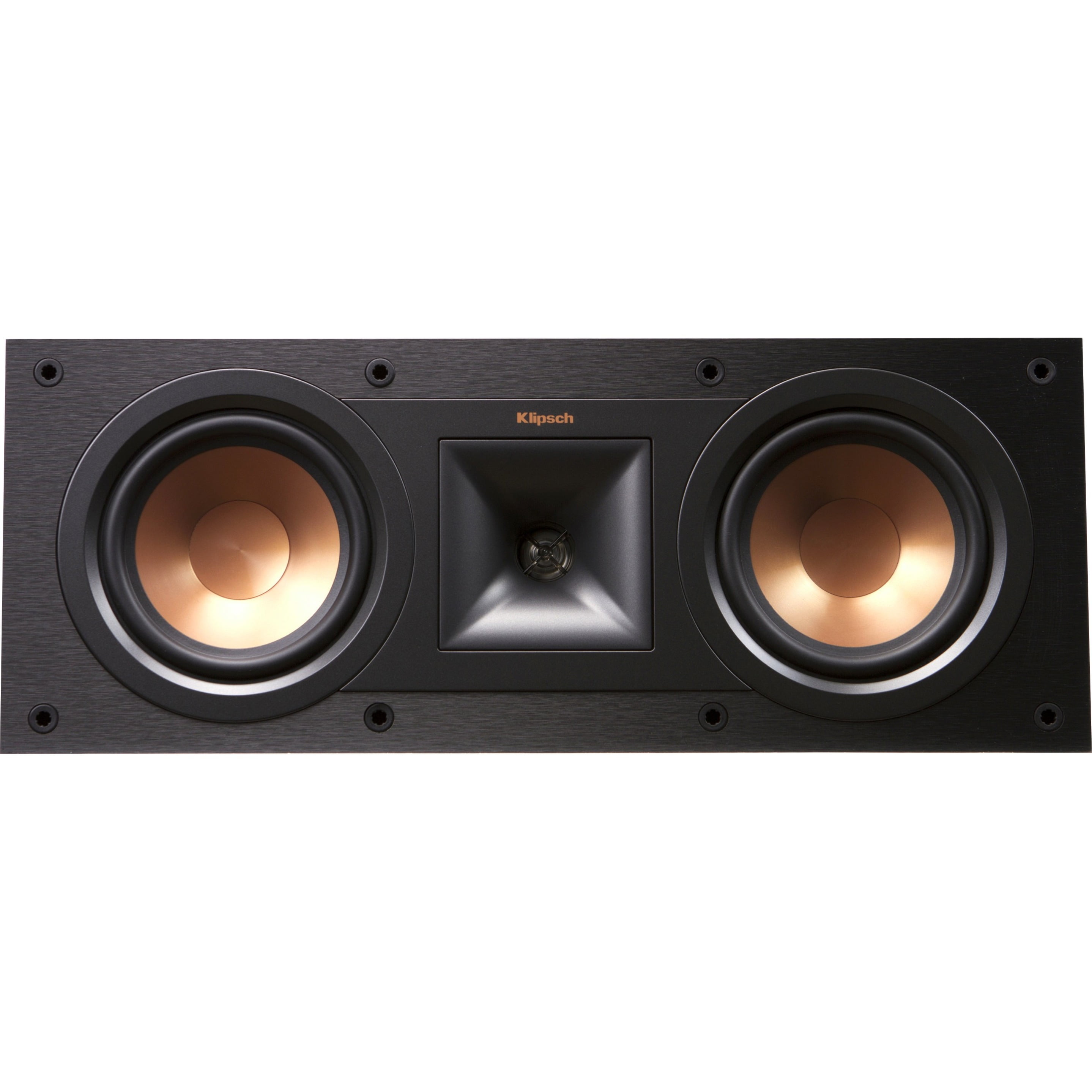 Klipsch R 25c Speaker 100 W Rms Brushed Black Veneer Walmart Com